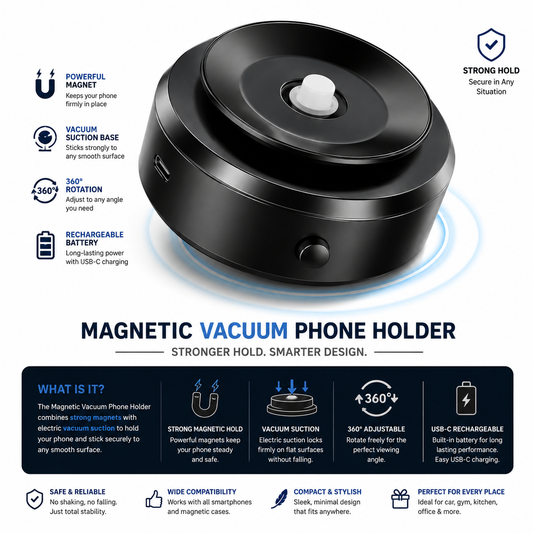 Strong Magnetic Suction for Mobile |تثبيت مغناطيسي قوي للهاتف