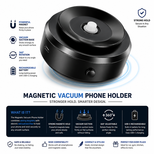 Strong Magnetic Suction for Mobile |تثبيت مغناطيسي قوي للهاتف
