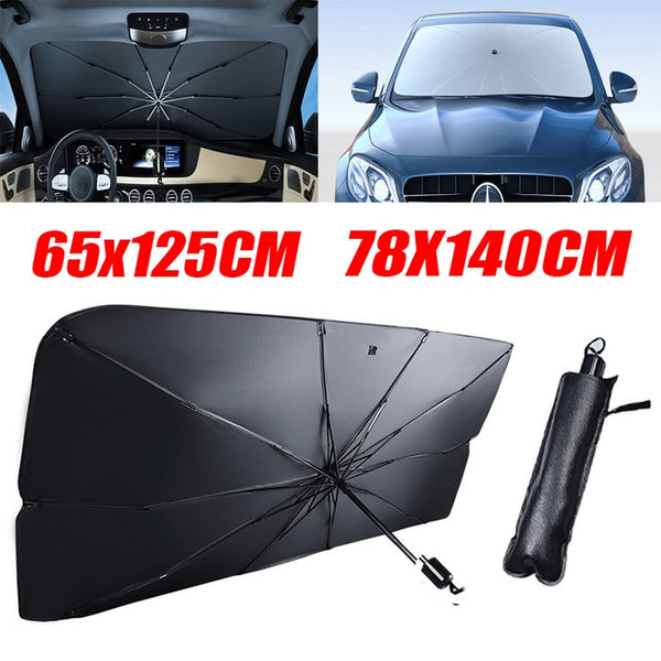 Car Windshield Sun Shade – Foldable UV Protection Sunshade for Cars